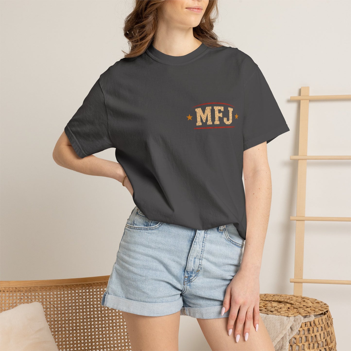 T-Shirt — "MFJ" Heavyweight Sleep-Fighting Champion (In Your Dreams, Mother F**ker)