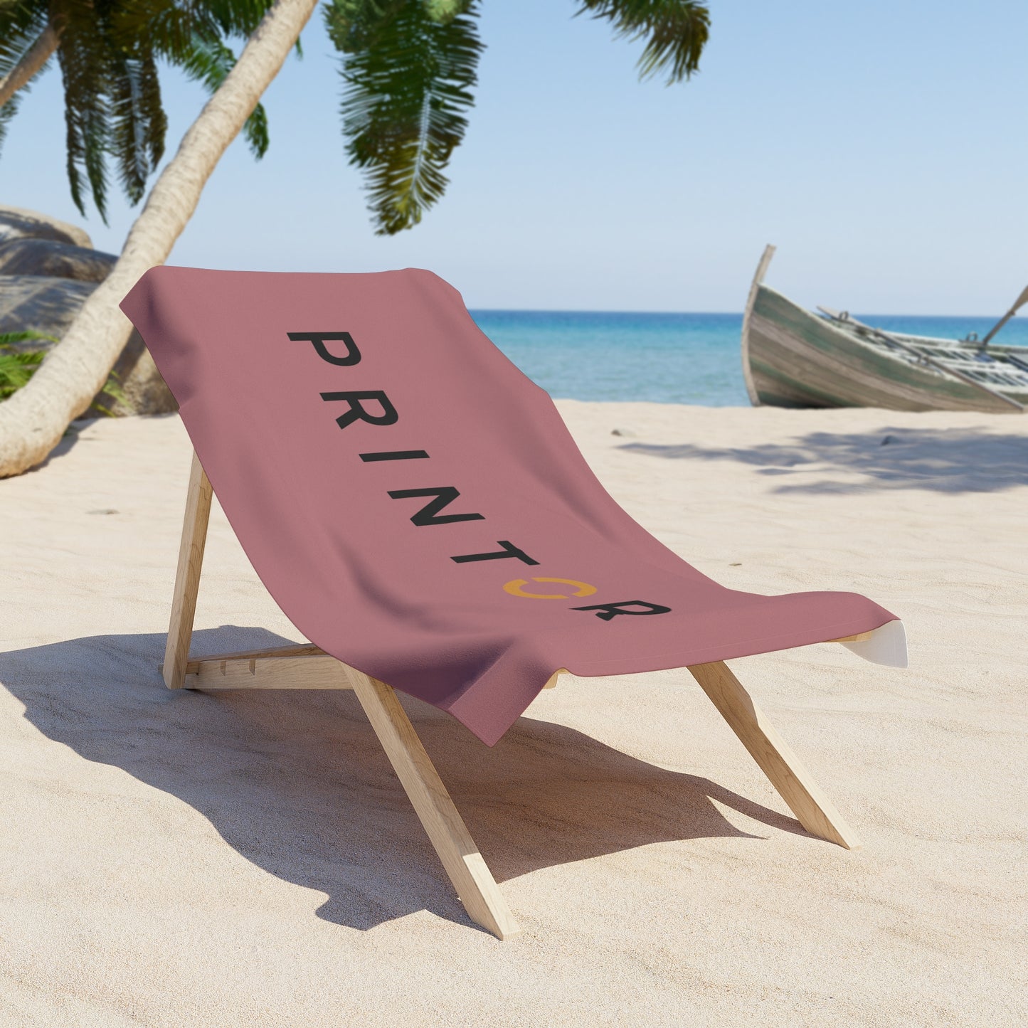Printor Beach Towel