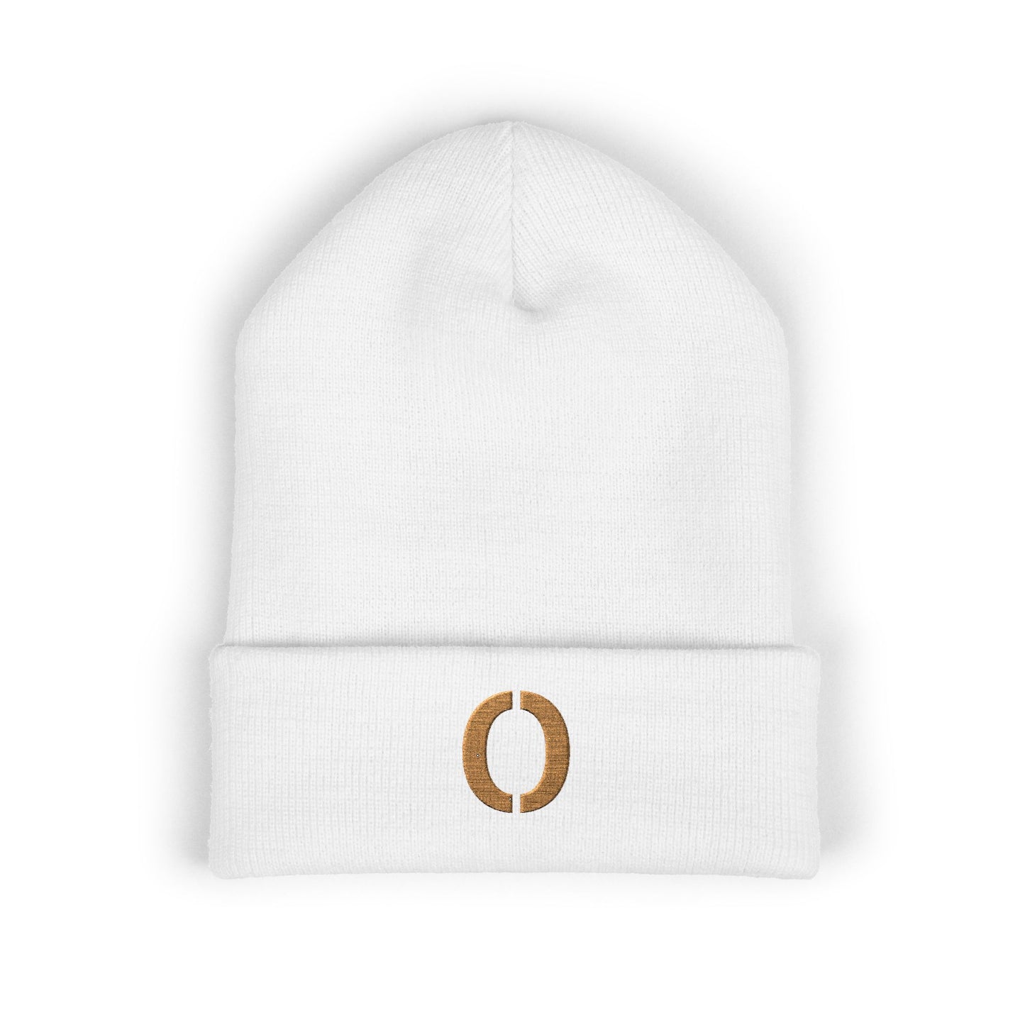 Embroidered Printor Split O Beanie