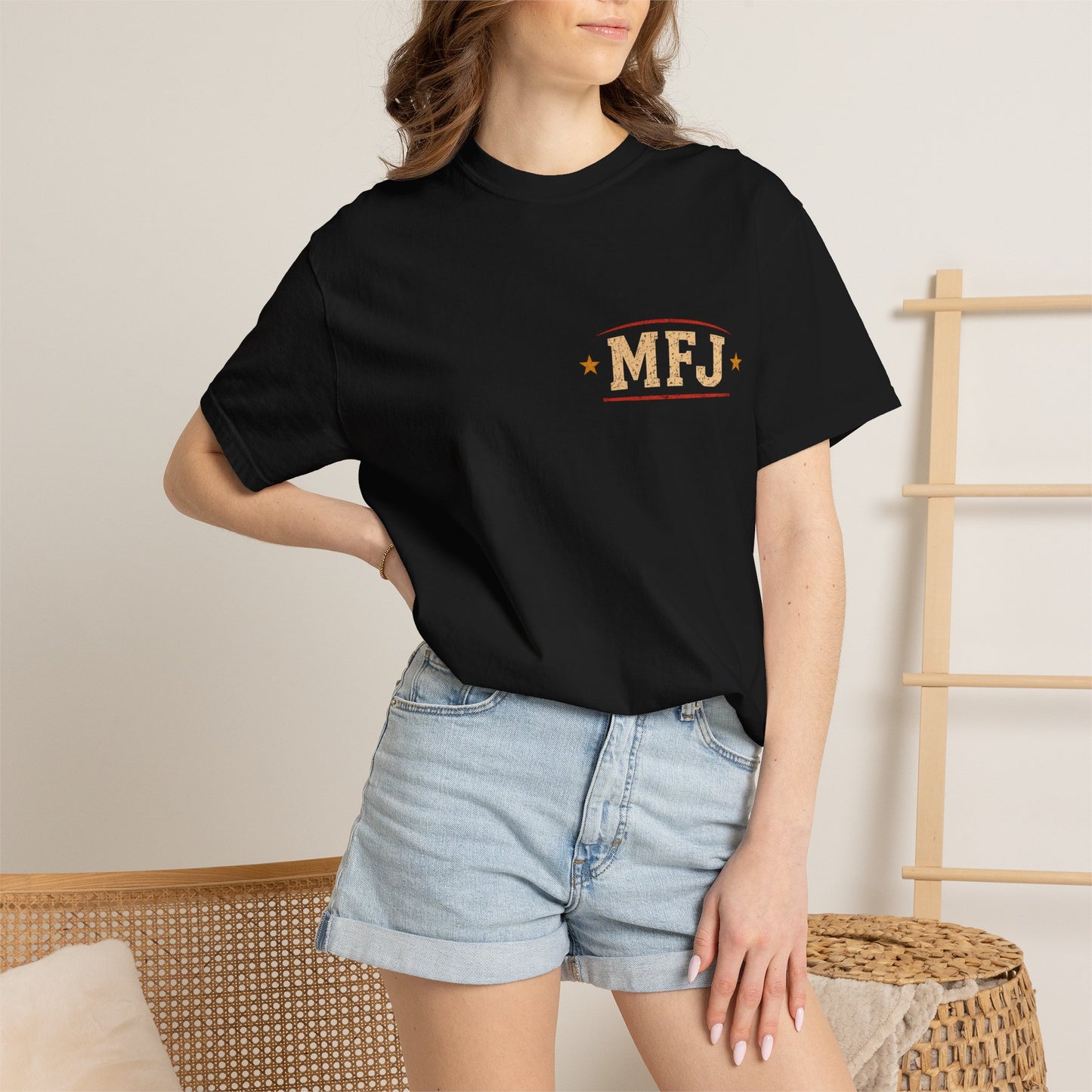 T-Shirt — "MFJ" Heavyweight Sleep-Fighting Champion (In Your Dreams, Mother F**ker)