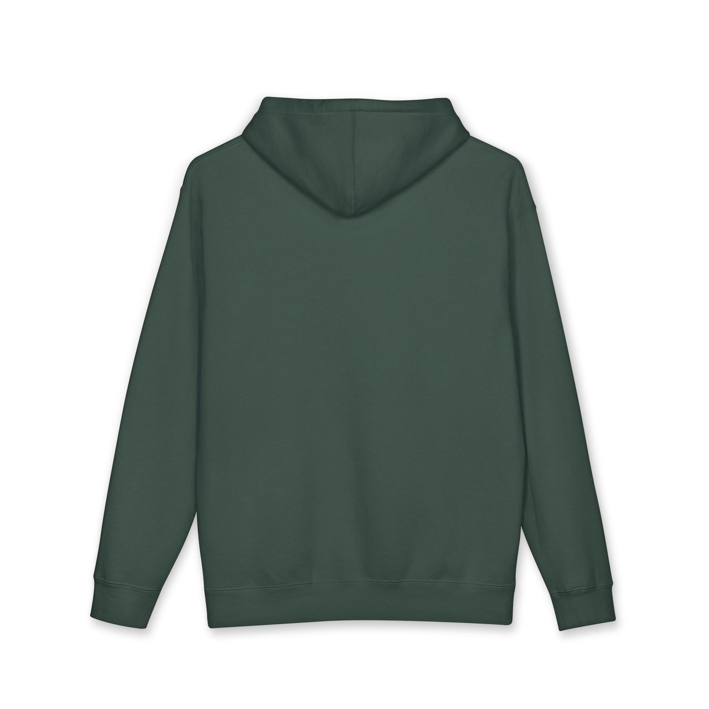 PRINTOR Logo Hoodie – Minimalist Cream Pullover ‘Move With Purpose’