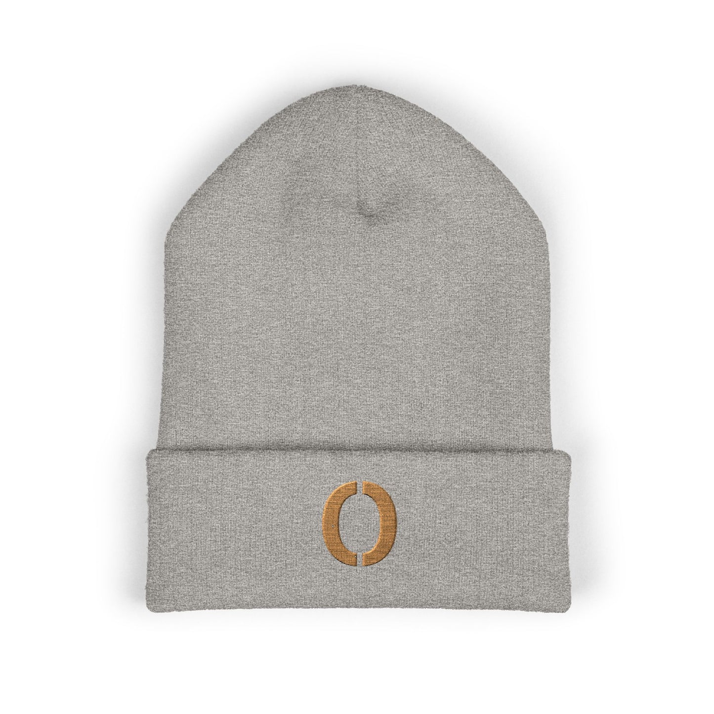 Embroidered Printor Split O Beanie