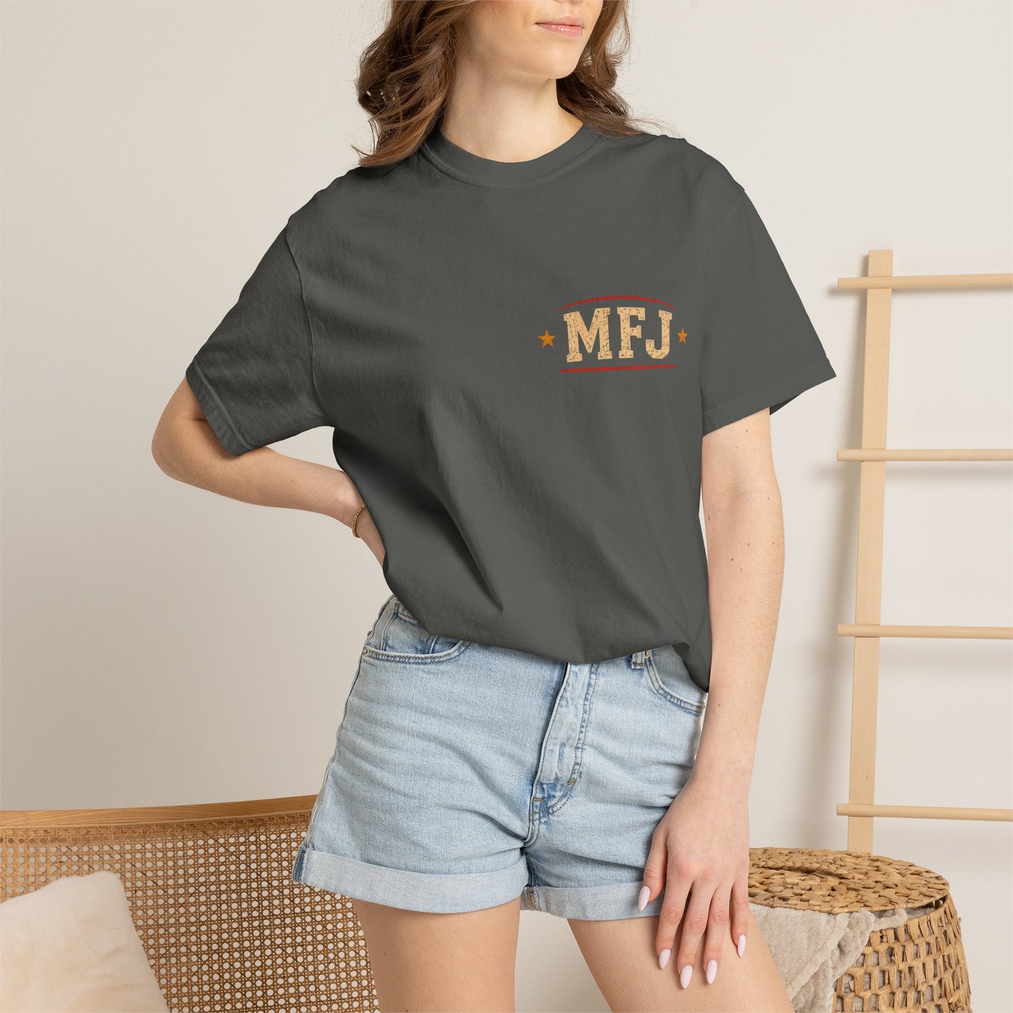 T-Shirt — "MFJ" Heavyweight Sleep-Fighting Champion (In Your Dreams, Mother F**ker)
