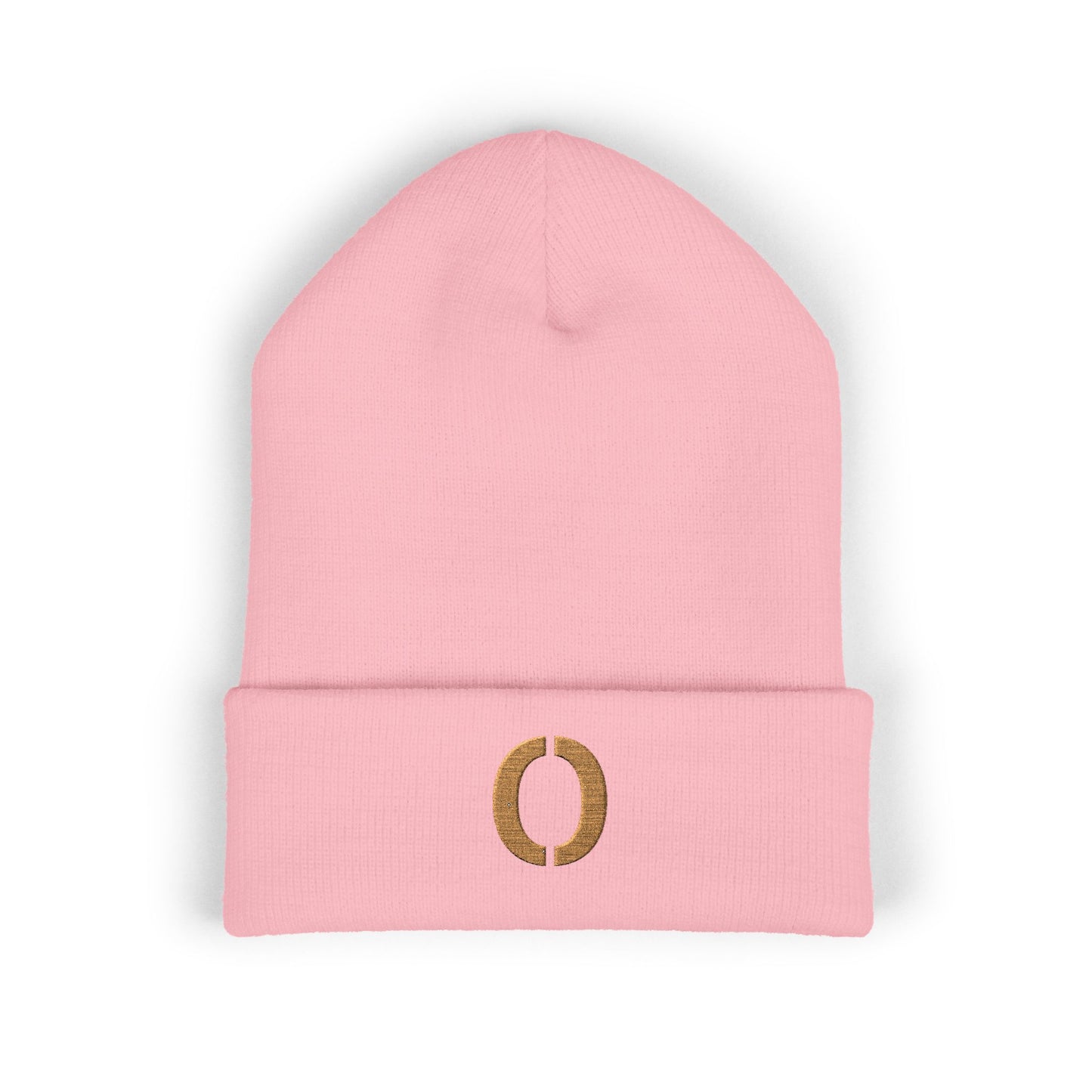 Embroidered Printor Split O Beanie