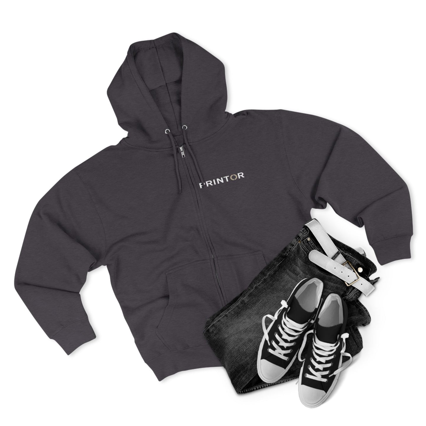 Essential zip Hoodie