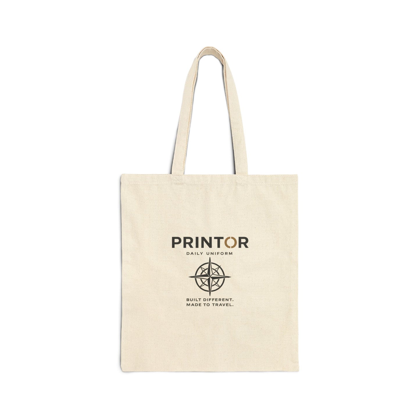 Printor Compass Canvas Tote Bag