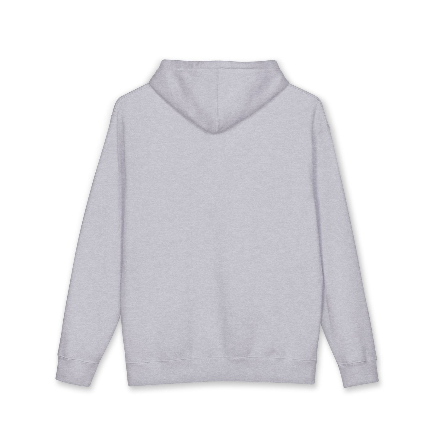 PRINTOR Logo Hoodie – Minimalist Cream Pullover ‘Move With Purpose’