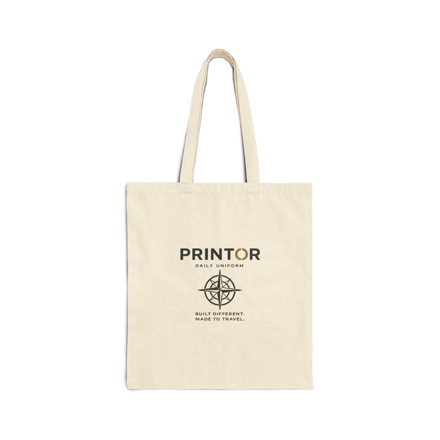 Printor Compass Canvas Tote Bag