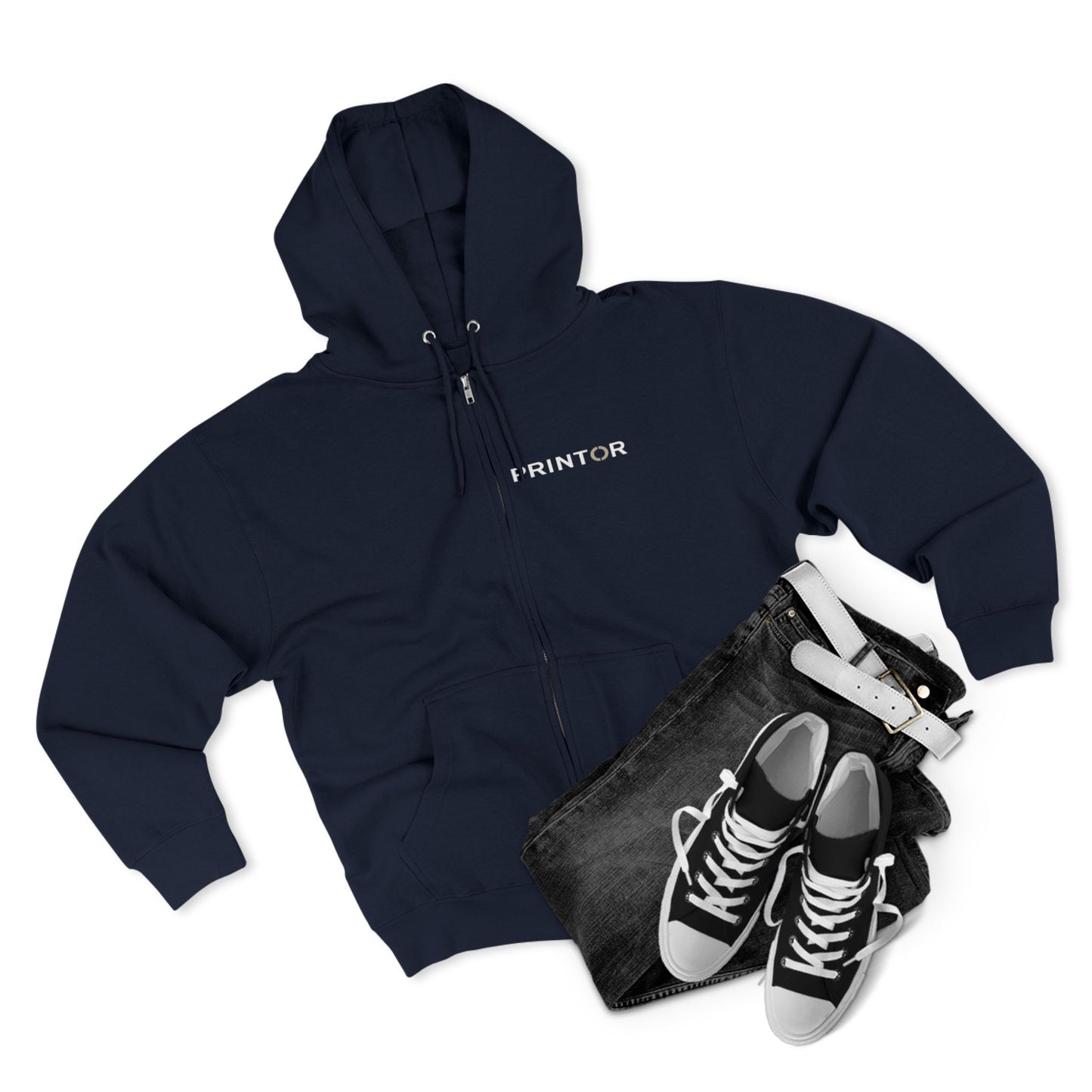 Essential zip Hoodie