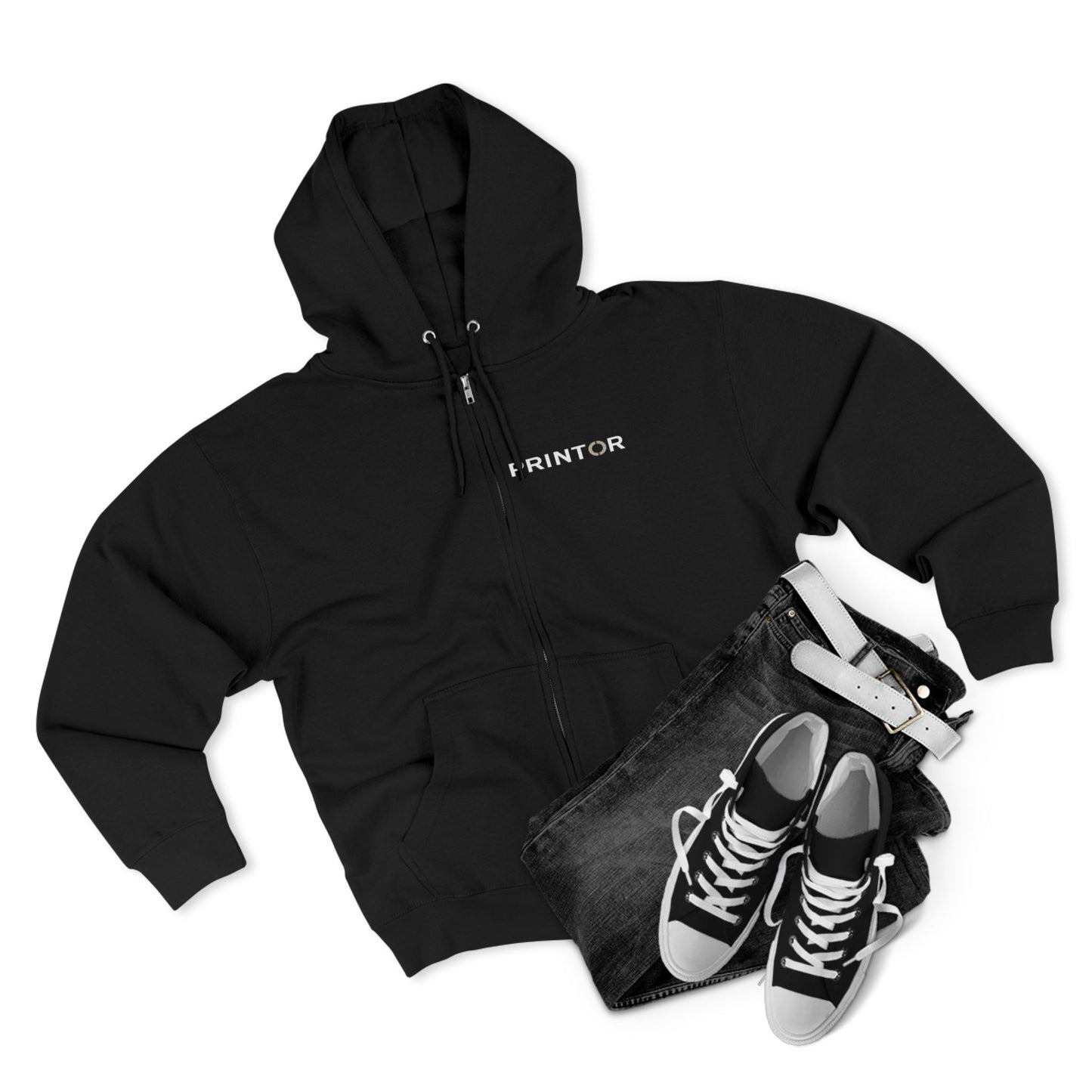 Essential zip Hoodie